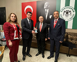 Başkan Özdemir’e anlamlı ziyaret