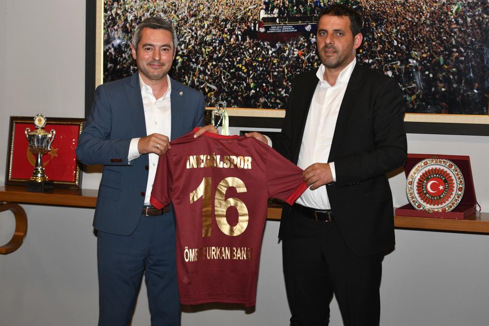 İnegölspor, Bursaspor’u ziyaret etti
