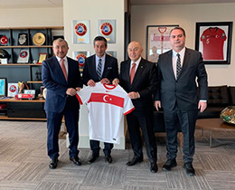 TÜSF Başkanı Günay’dan Özdemir’e ziyaret